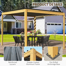 Metal Louvered Pergola
