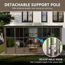 Polycarbonate Wall Mounted Sunroom