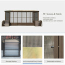Polycarbonate Wall Mounted Sunroom