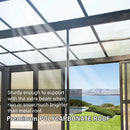 Polycarbonate Wall Mounted Sunroom