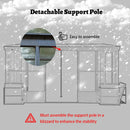 Polycarbonate Wall Mounted Sunroom