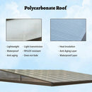 Polycarbonate Wall Mounted Sunroom