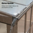 Polycarbonate Wall Mounted Sunroom