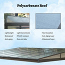 Polycarbonate Wall Mounted Sunroom