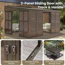 Wall Mounted Sunroom with Side Door