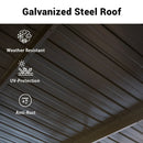 Wall Mounted Sunroom with Side Door