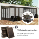 Wall Mounted Sunroom with Side Door