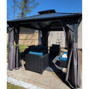 Hardtop Gazebo Classic W/ Netting & Curtain