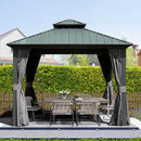 Hardtop Gazebo Classic W/ Netting & Curtain