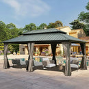 Hardtop Gazebo Classic W/ Netting & Curtain