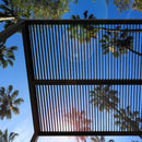 PURPLE LEAF Athena Louvered Pergola Outdoor Aluminum Pergola with Adjustable Roof for Deck Backyard Garden Hardtop Gazebo