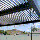 PURPLE LEAF Athena Louvered Pergola Outdoor Aluminum Pergola with Adjustable Roof for Deck Backyard Garden Hardtop Gazebo