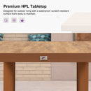 PURPLE LEAF 7/9/11 Pieces Patio Dining Set with Sunbrella Cushions All-Weather Wicker Patio Table and Chairs for Deck, Garden