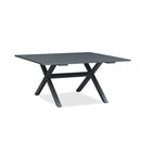 PURPLE LEAF Outdoor Dining Table Sleek Aluminum Frame Modern Outdoor Table for Deck Backyard Dining Gatherings