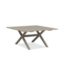 PURPLE LEAF Outdoor Dining Table Sleek Aluminum Frame Modern Outdoor Table for Deck Backyard Dining Gatherings