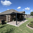 PURPLE LEAF Caesar Outdoor Louvered Pergola Patio Sun Shade Shelter with Adjustable Hardtop Patio Pergola Grey